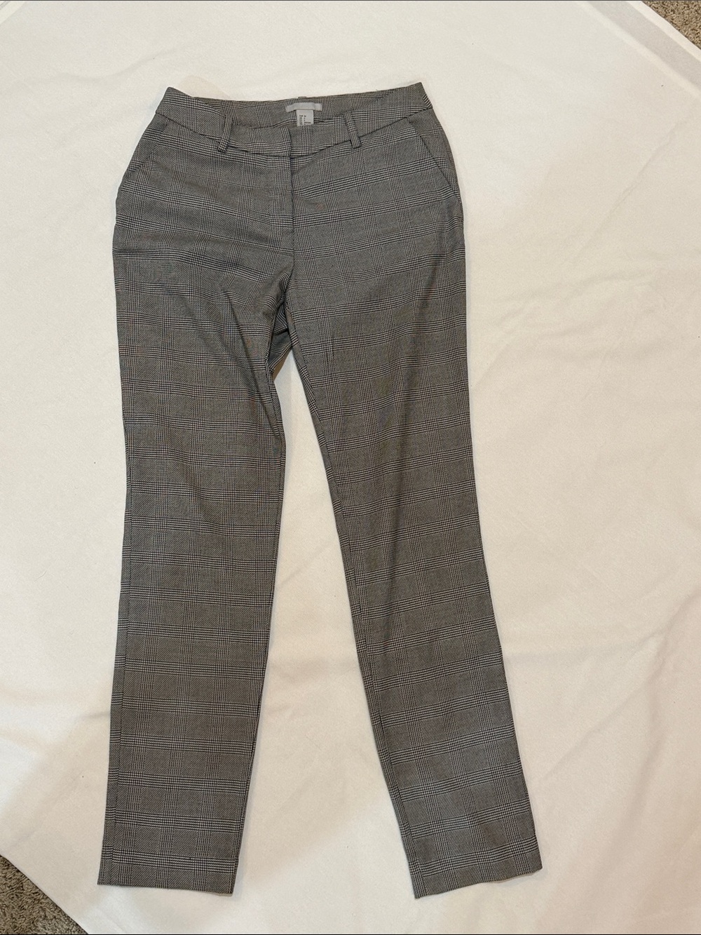 H&M Gray Plaid Men's Dress Pants